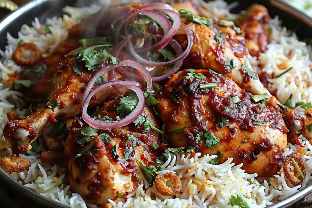 Authentic Indian Hyderabadi Biryani