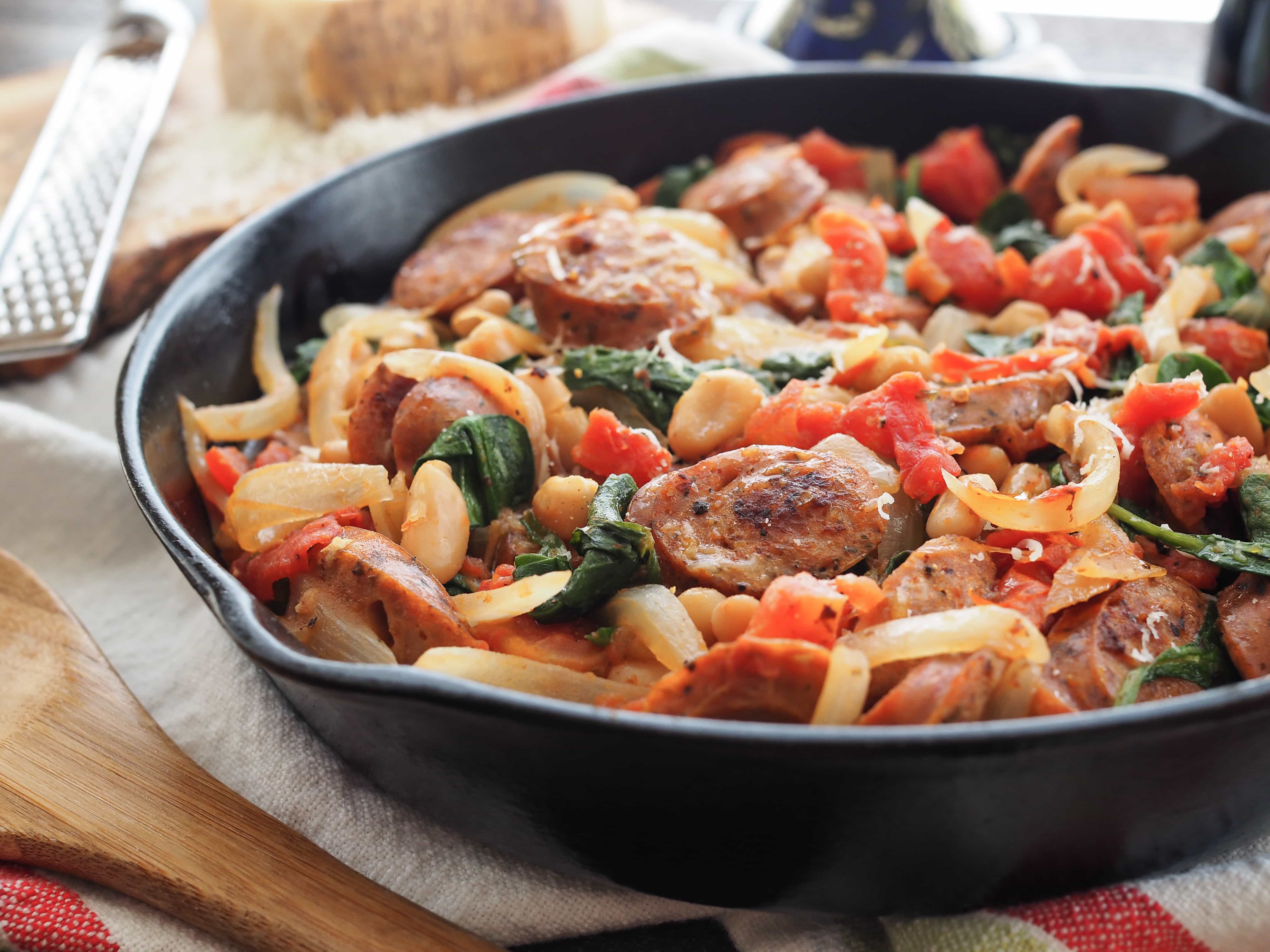 Johnson's Italian-Inspired Sausage Skillet