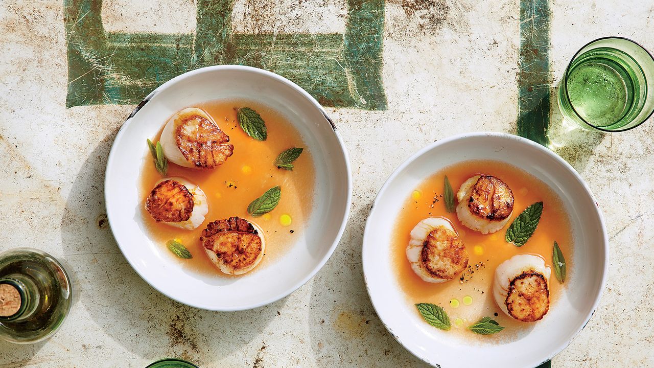 Serious Seared Scallops with Lemon-Dill Beurre Blanc