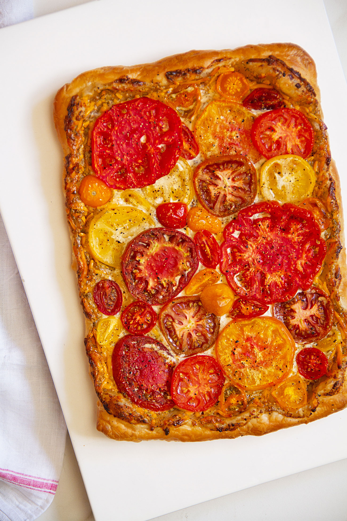 Garden-Style Tomato Tart with Fresh Herbs