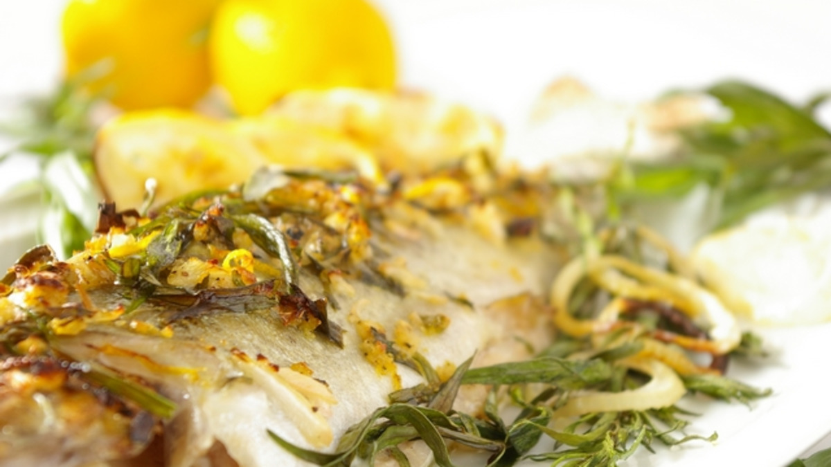 Detroit River Trout with Dill Lemon Butter