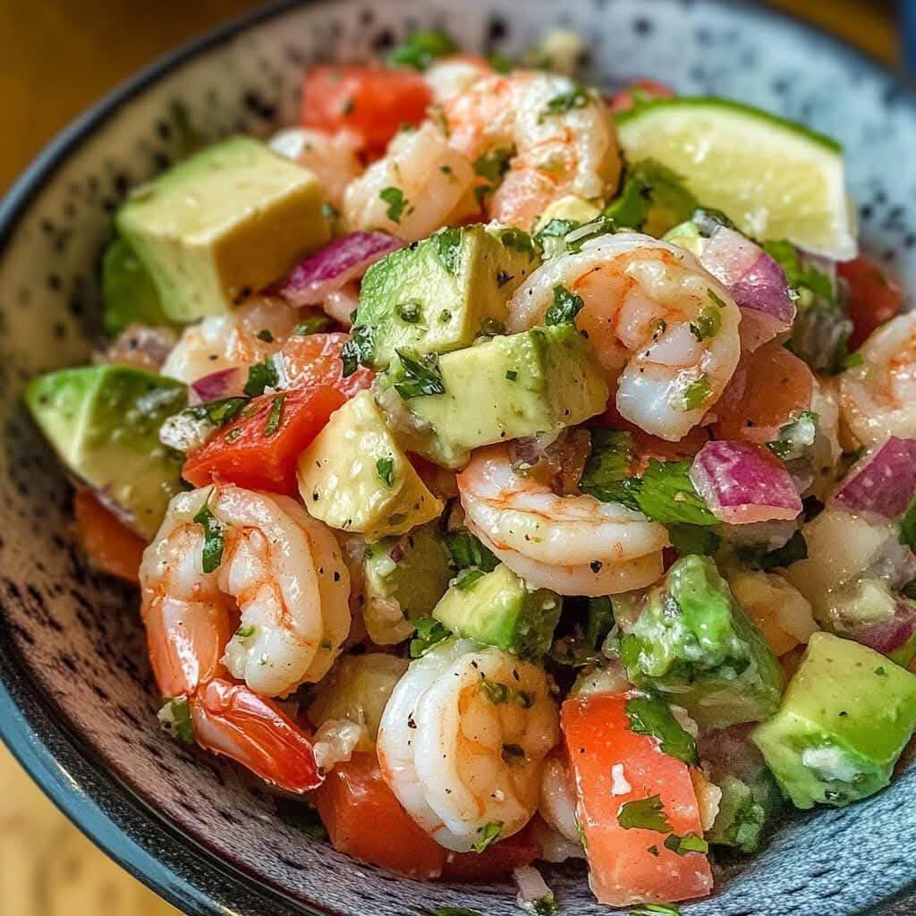 Zesty Lime-Cilantro Avocado Salad