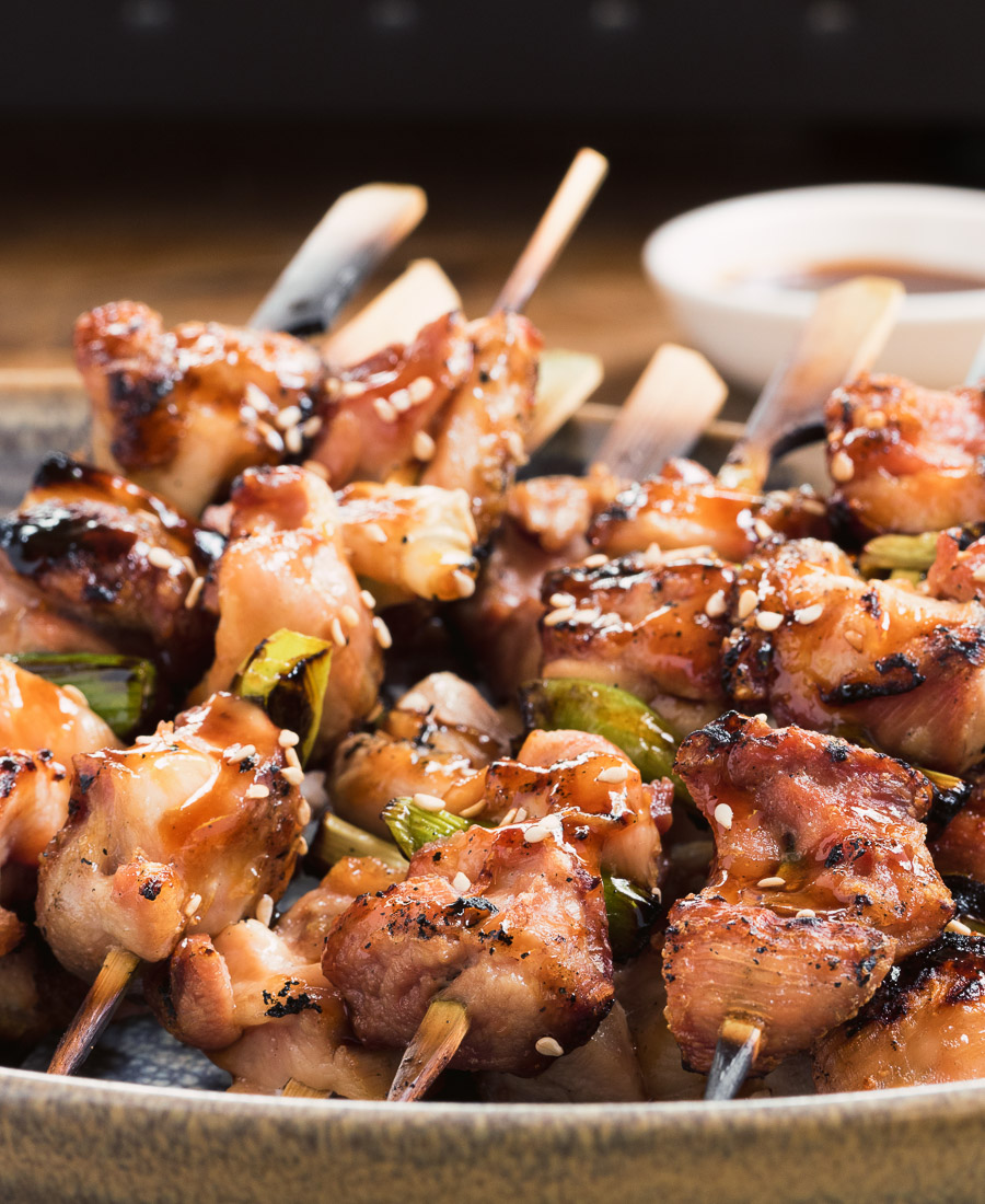 Japanese Yakitori-Style Grilled Chicken