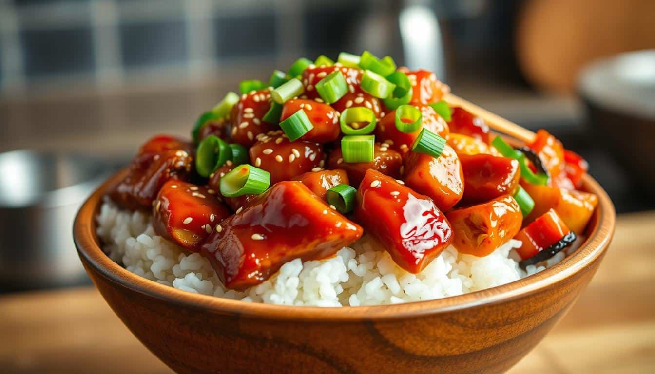 Honey-Glazed Teriyaki Chicken Bowls