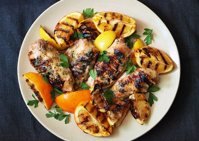 Citrus-Glazed Grilled Chicken Breasts
