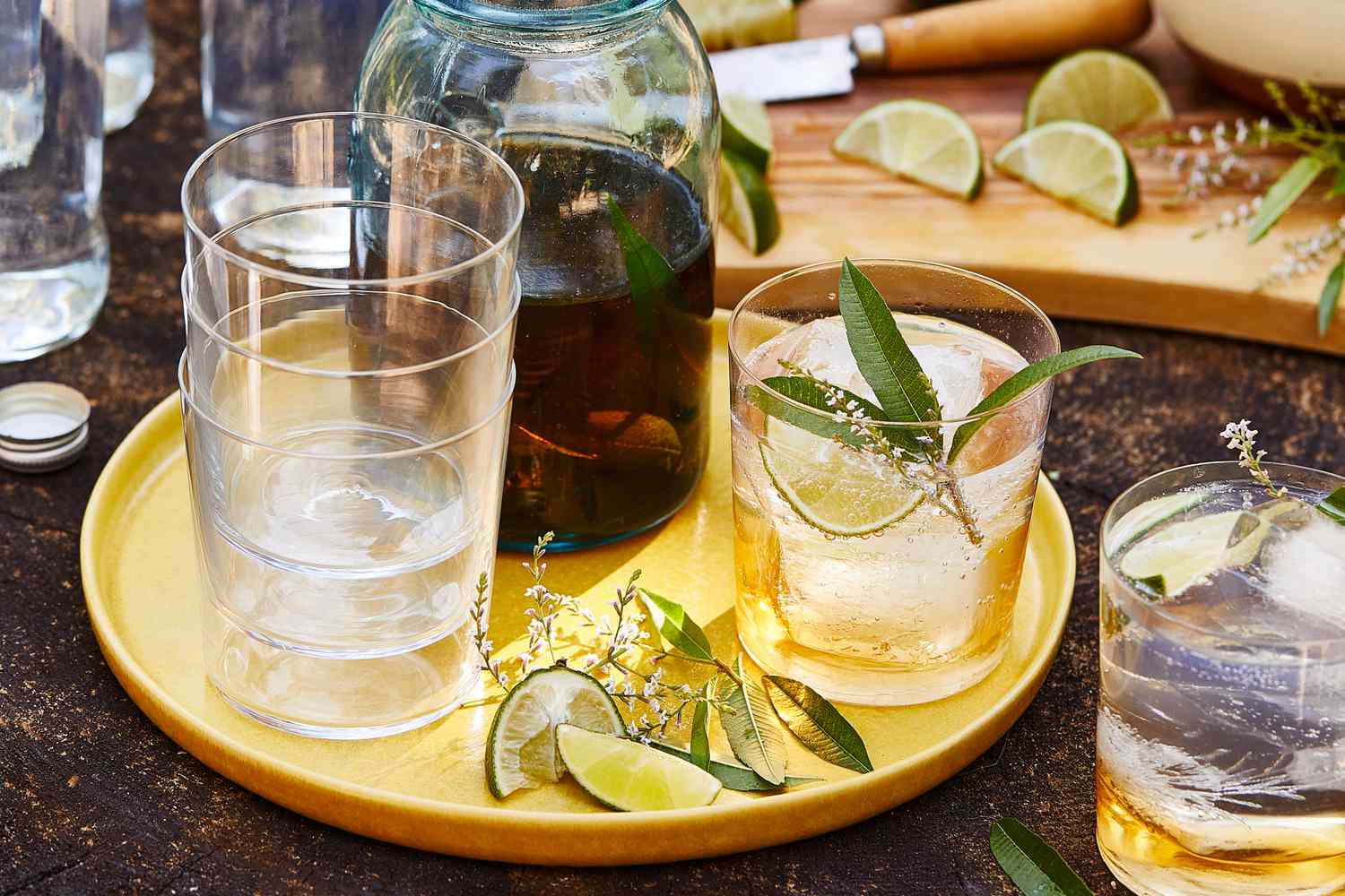 Invisible Lemon Verbena Consommé
