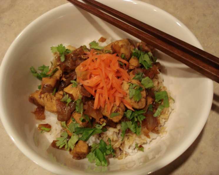 True-to-Origin Japanese Rice Bowl with Smoked Miso Glaze