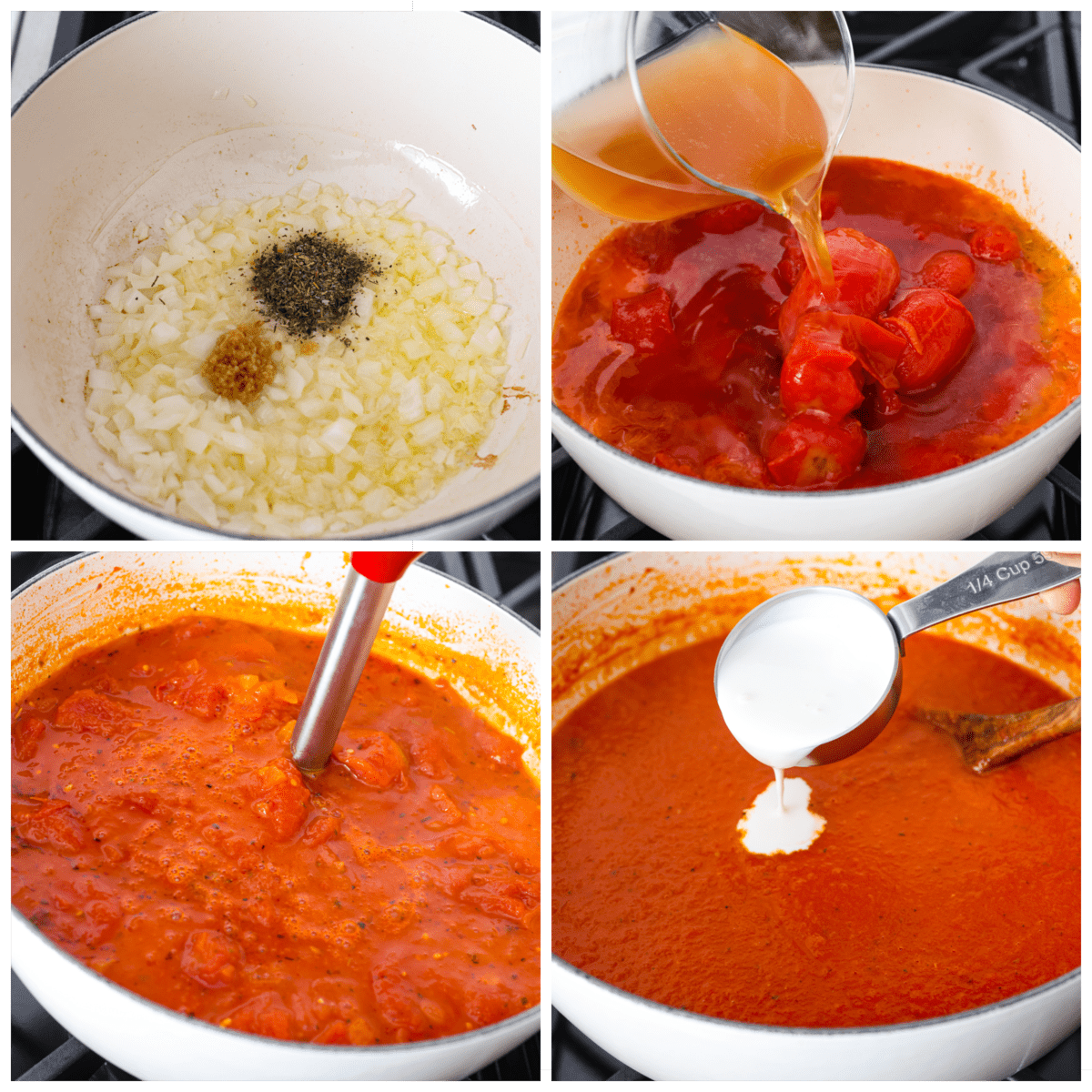 Theorem's Tomato Basil Soup