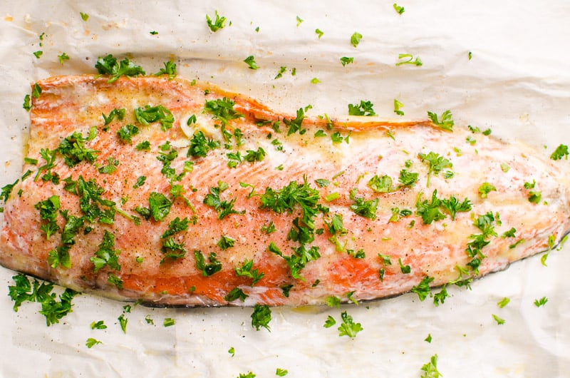 Authentic Martin Guitar-Style Baked Salmon