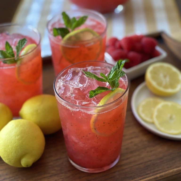 Cucumber-Lemon Sparkler