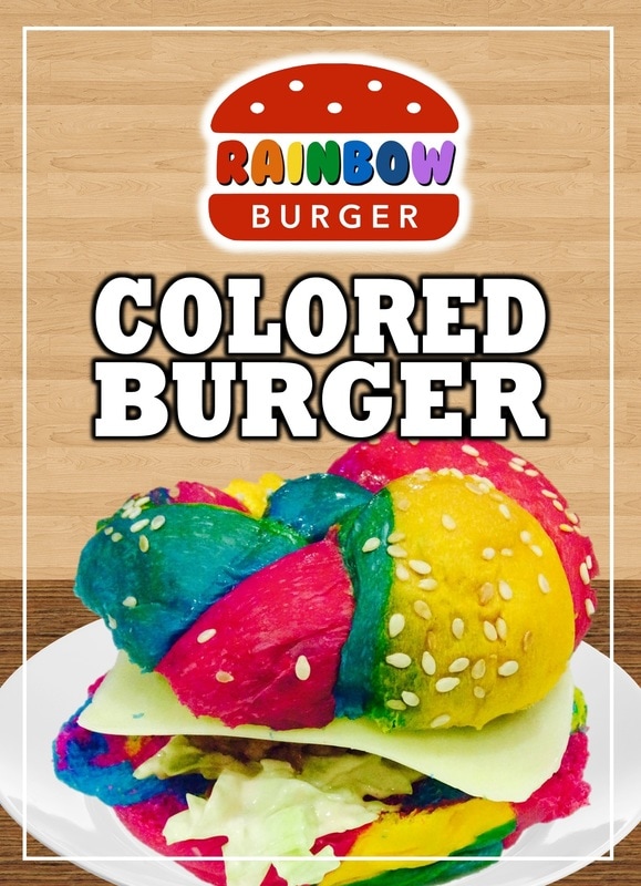 Rapid City Rainbow Burger