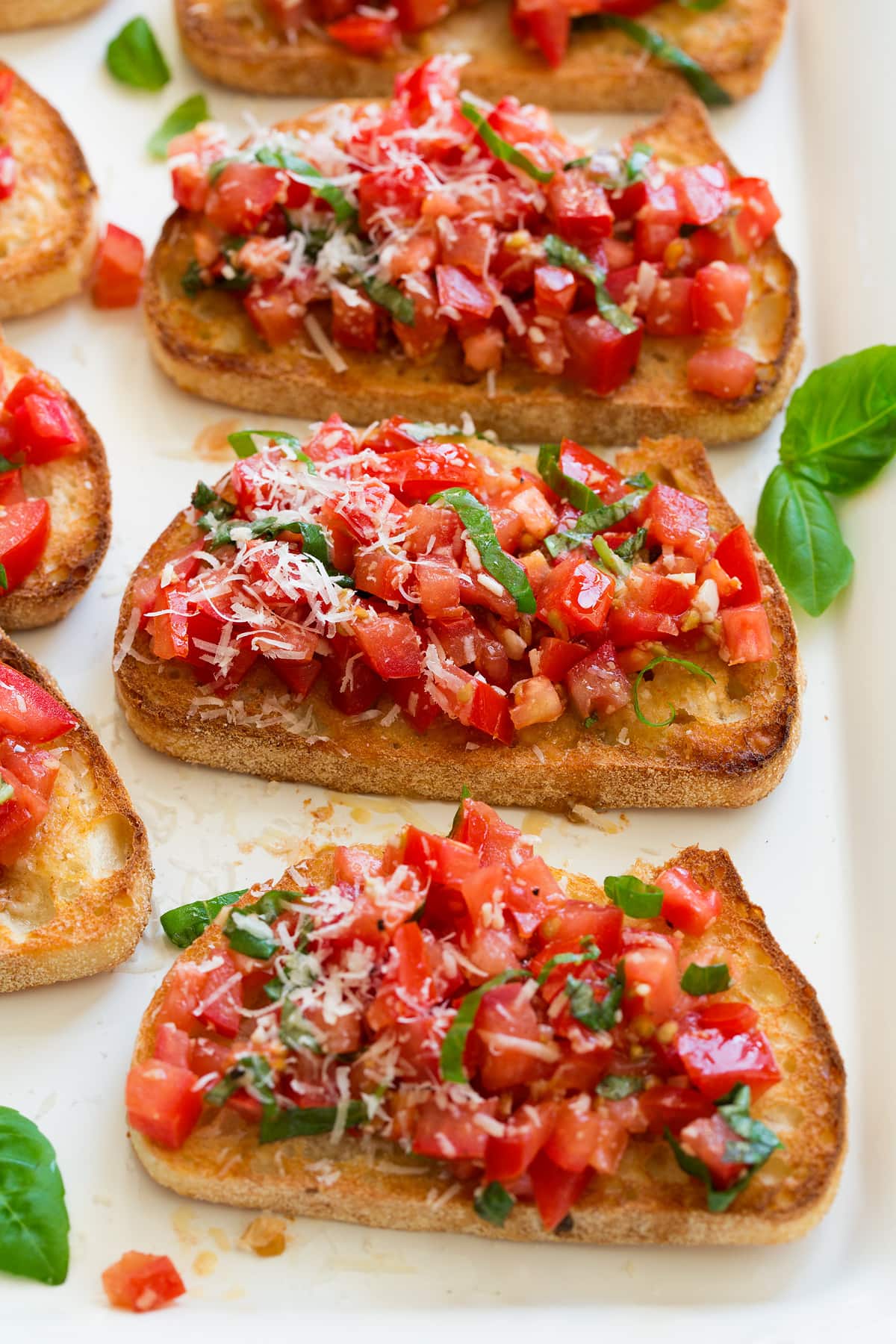 Aperol Herb-Infused Bruschetta