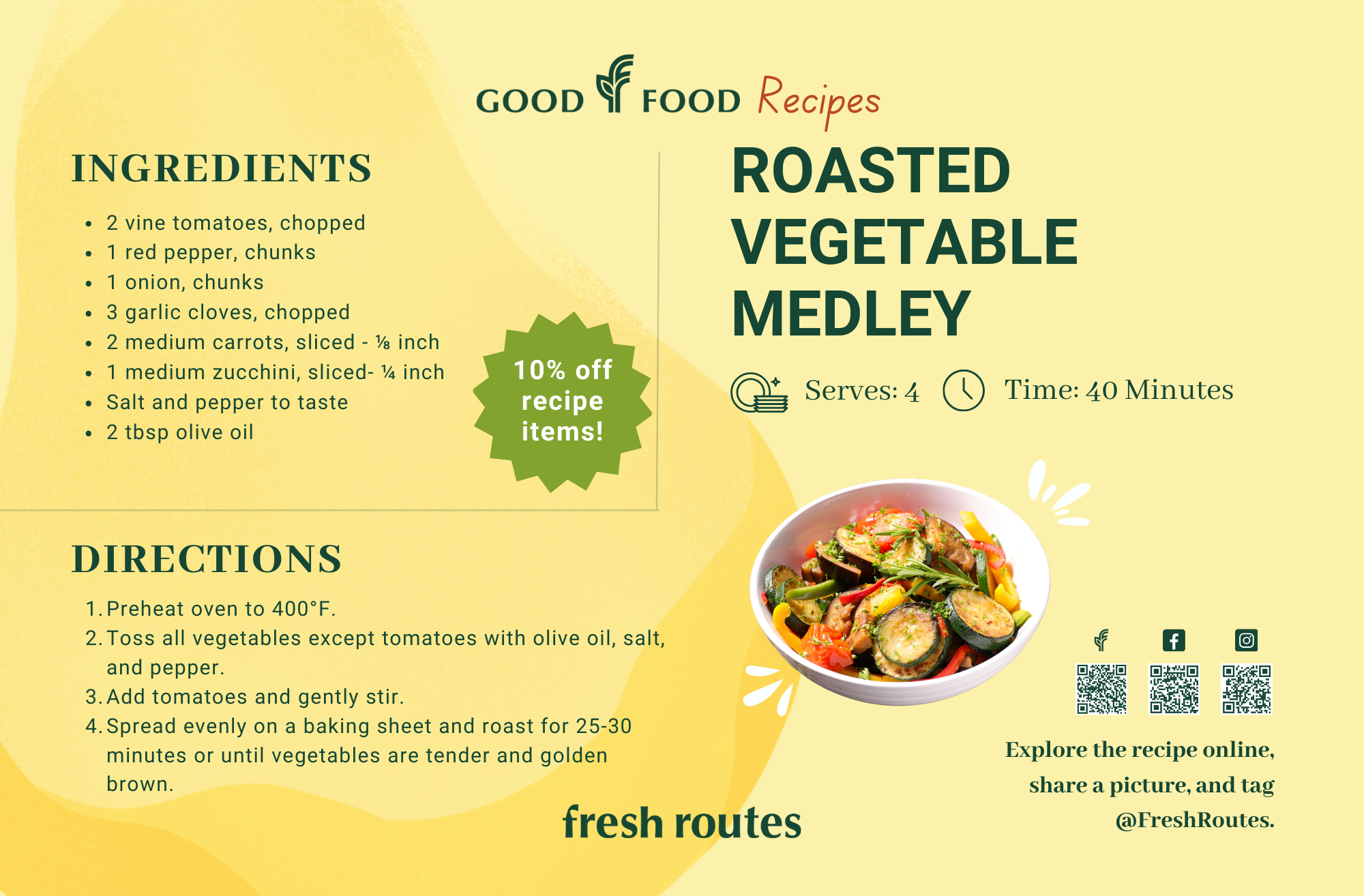 Best-Seasoned Roasted Vegetable Medley