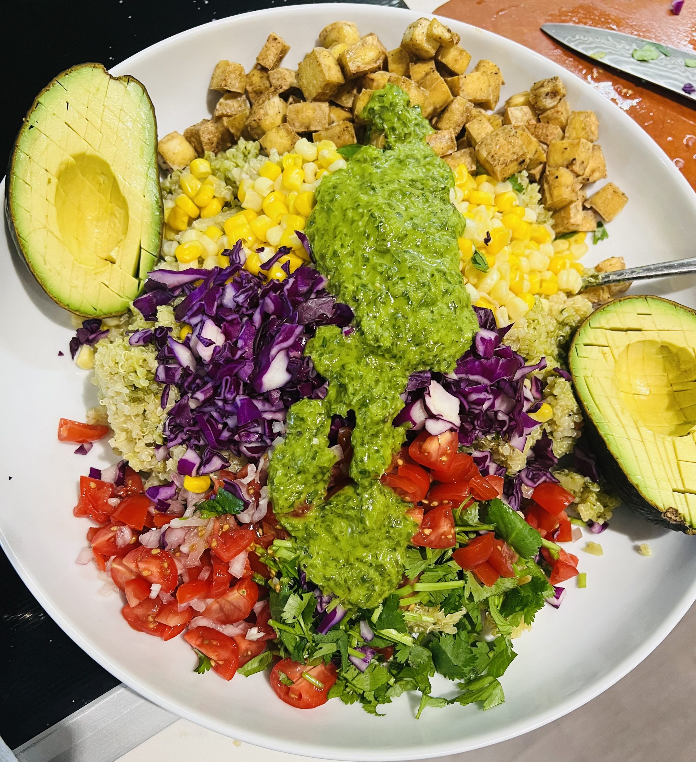 Sun-Kissed Tomato & Herb Quinoa Bowl