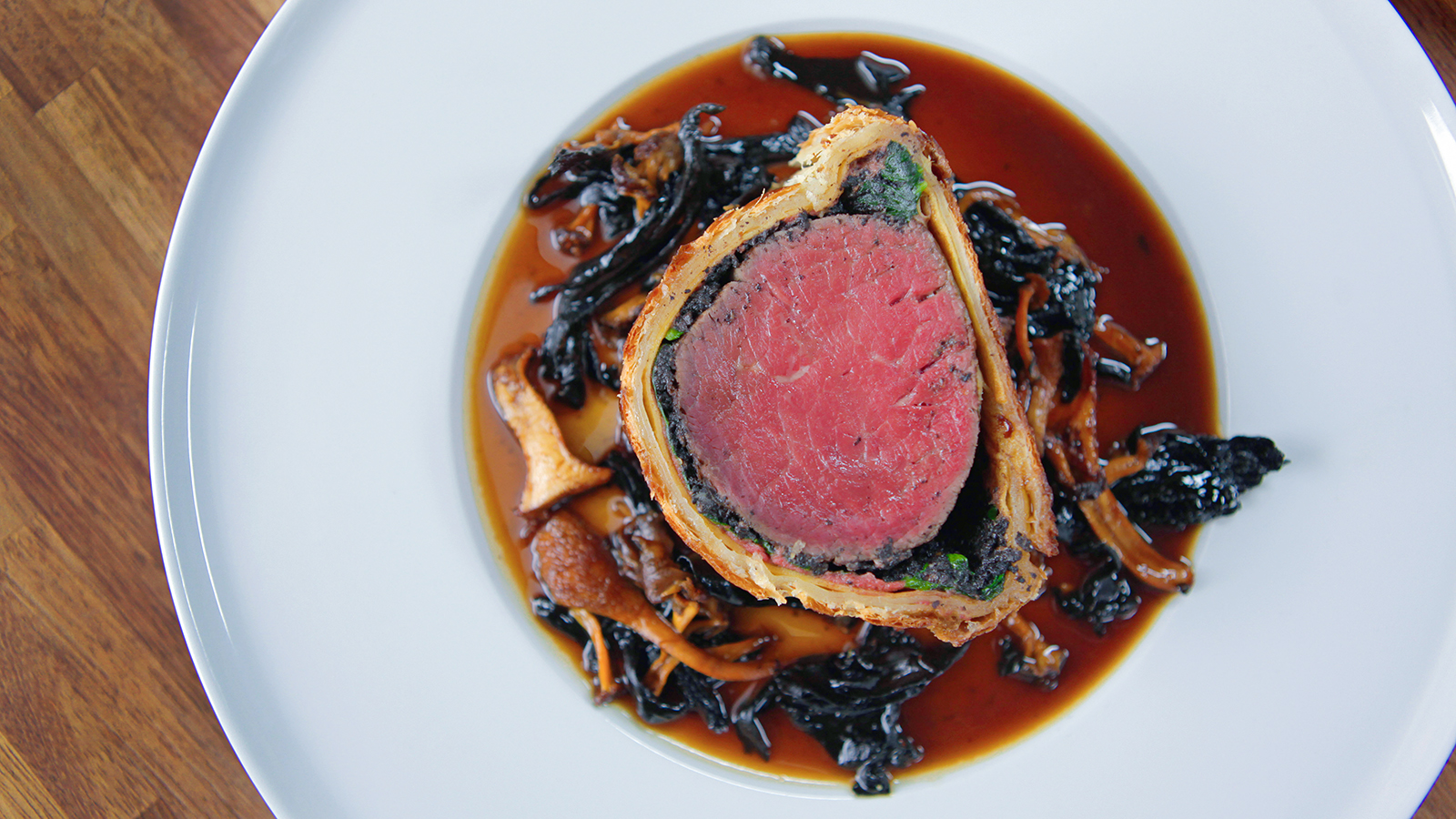 Mushroom & Wild Herb Beef Wellington