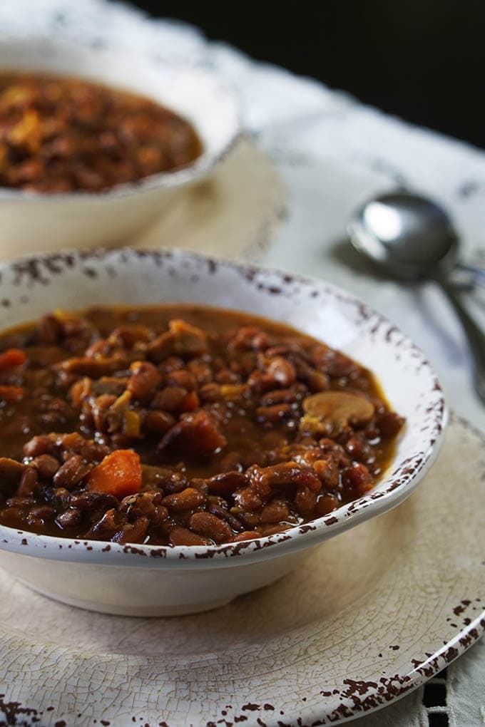 Dried Bean & Vegetable Soup