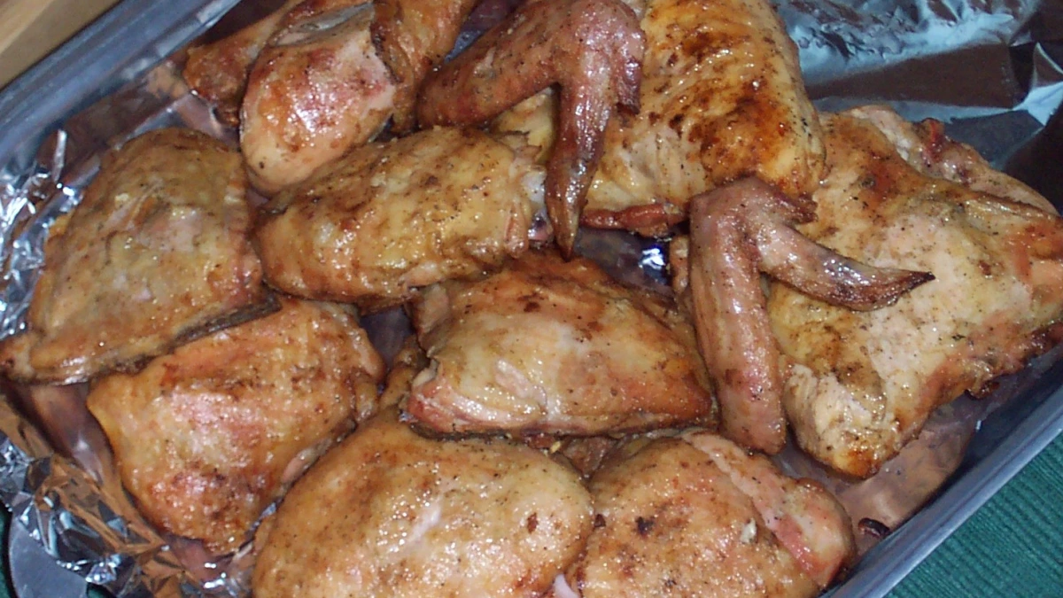 Golden Grilled Chicken with Lemon Herb