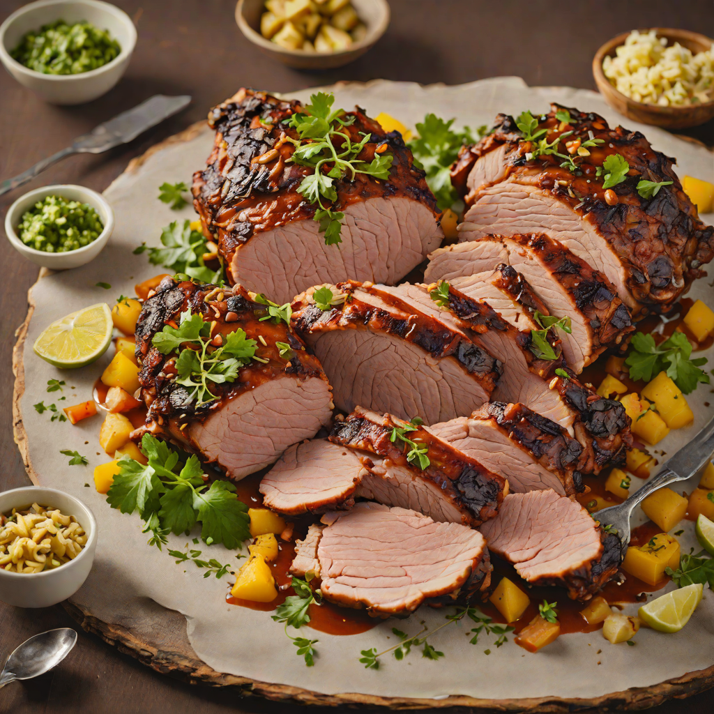 Lechón Style Pork Shoulder: Slow-Roasted with Mojo