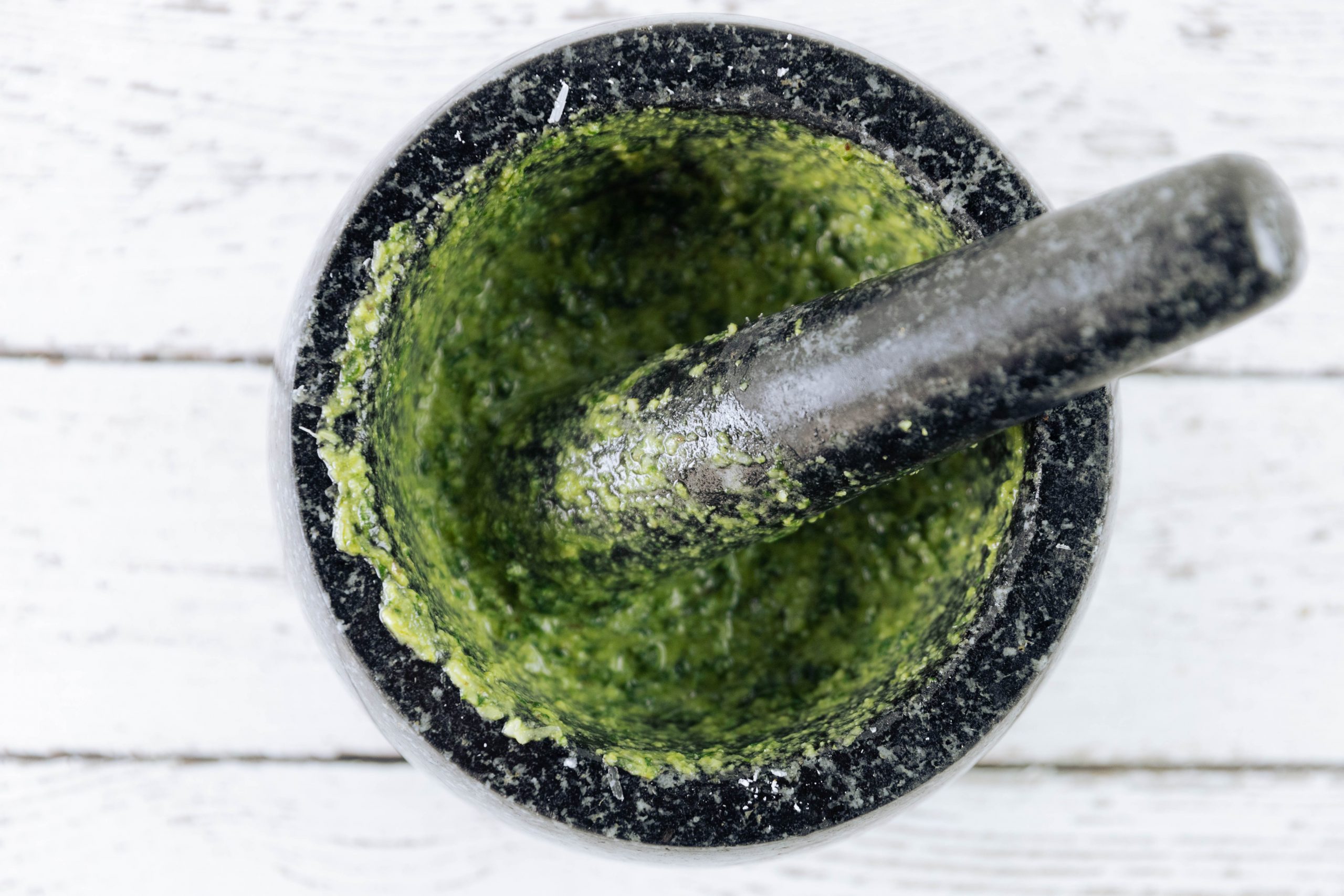 True-Blue Genovese Basil Pesto