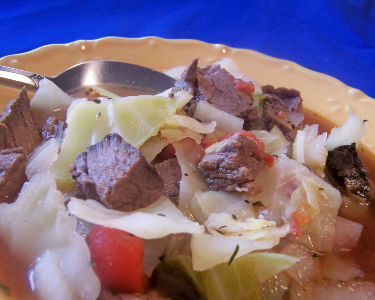 Maple-Glazed Beef & Cabbage Stew