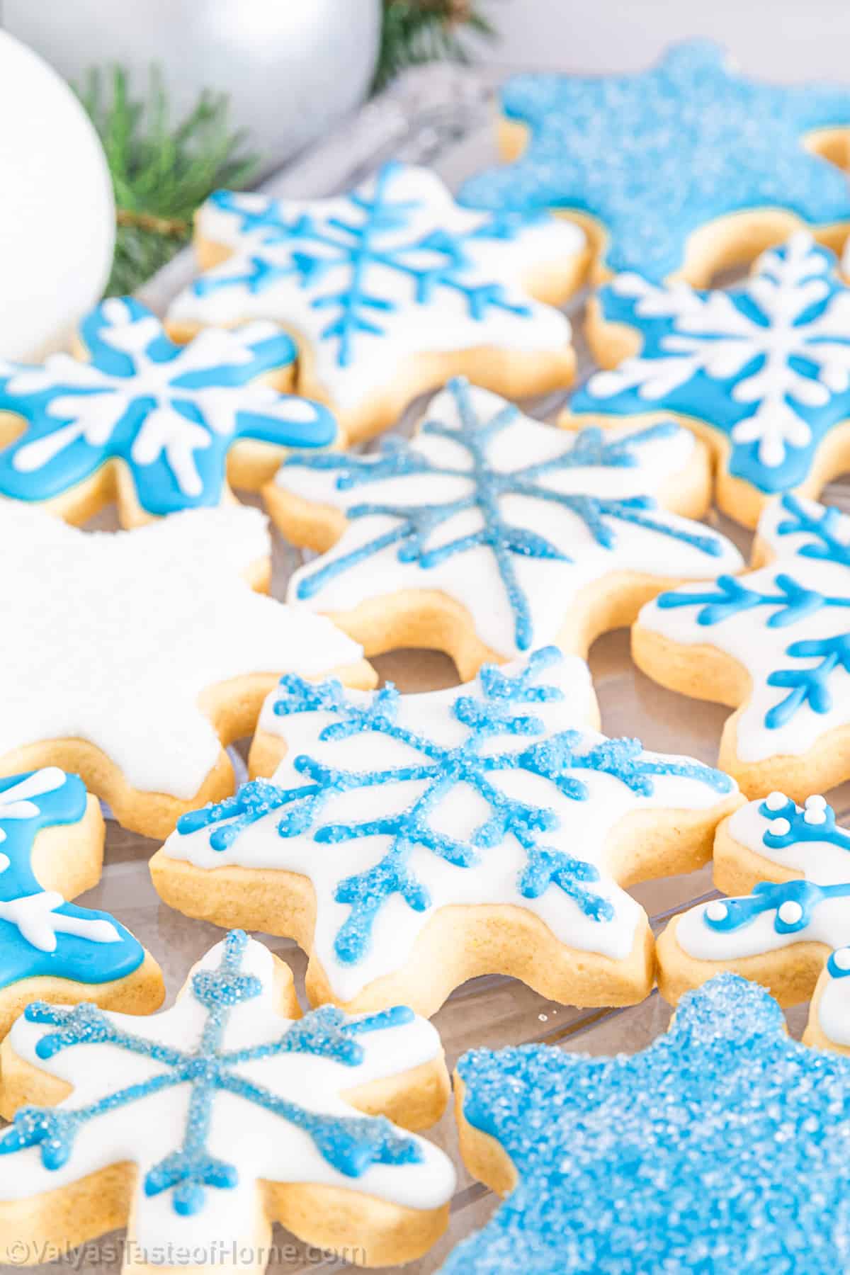 Snowflake Sugar Cookies