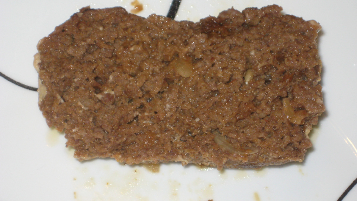 Auction Find Meatloaf with Herb Crust