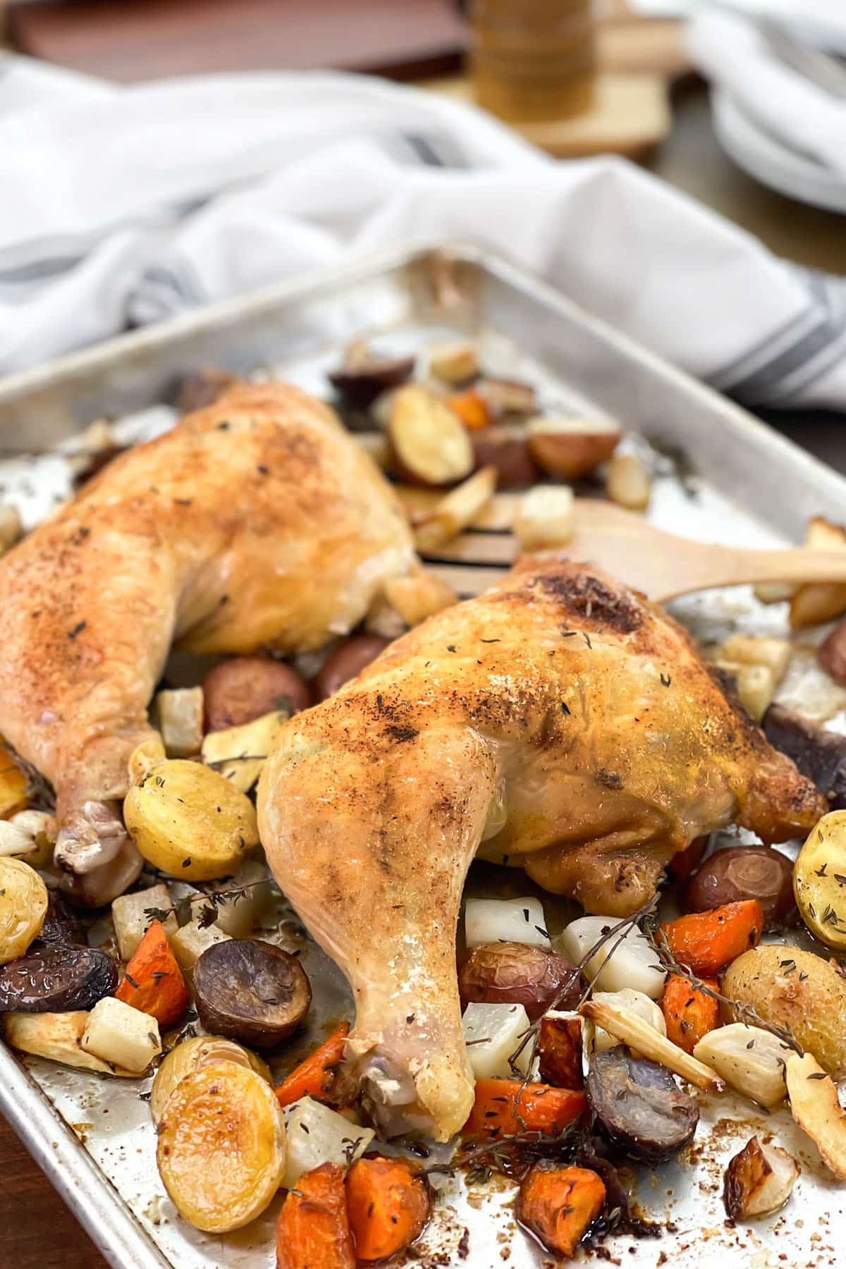 Herb-Roasted Chicken & Vegetable Sheet Pan