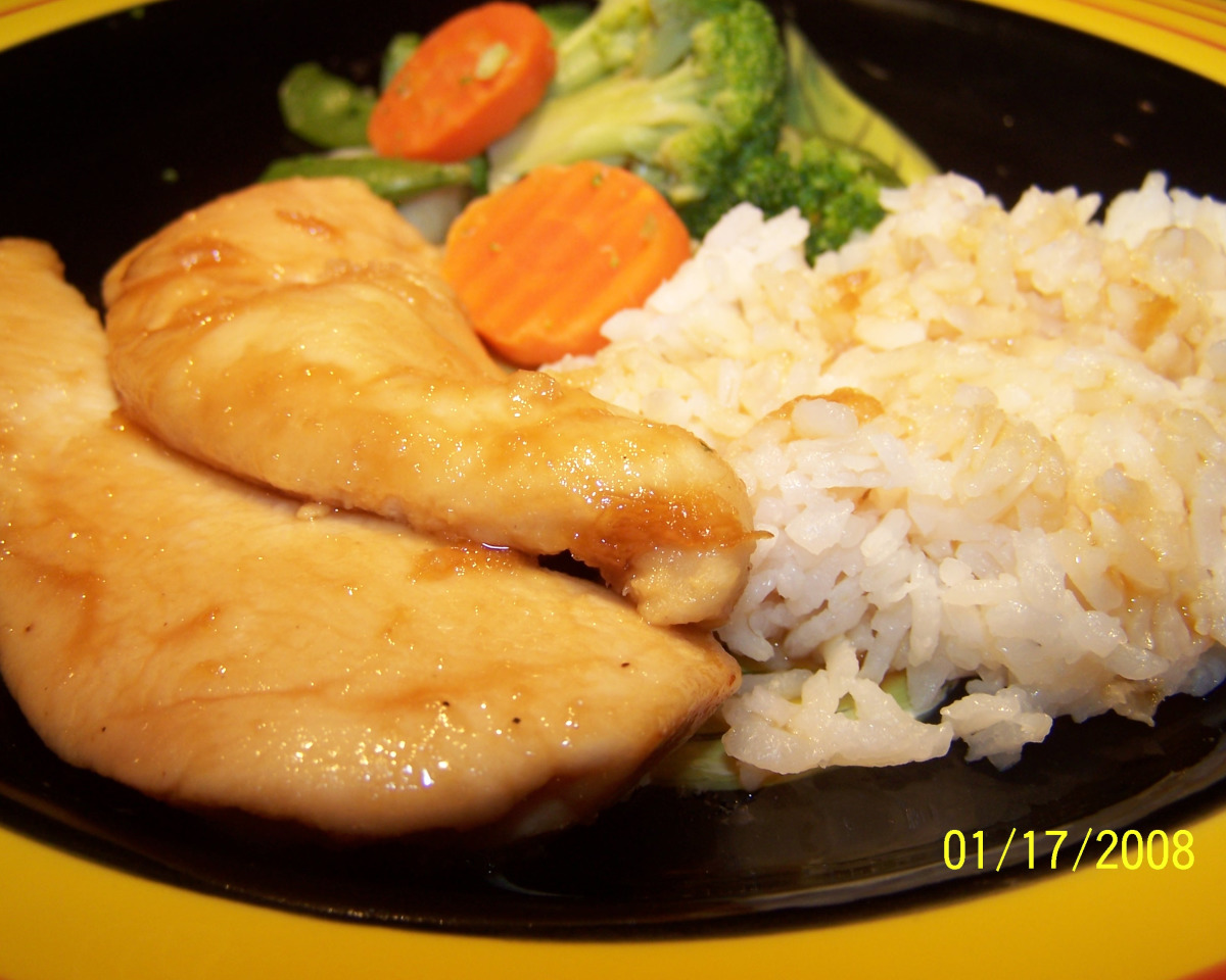 Honey-Glazed Chicken with Maple-Thyme Glaze