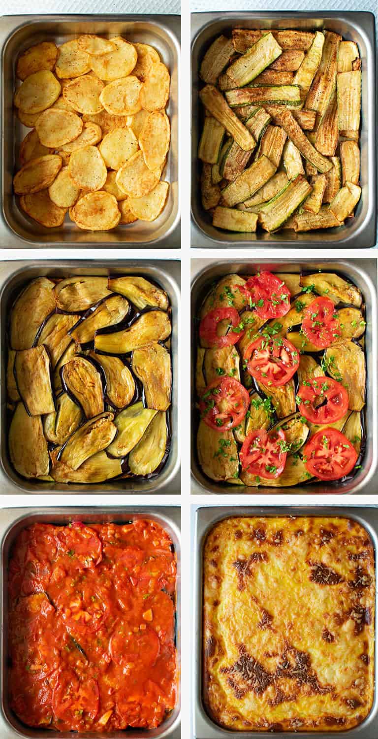 Classic Greek Vegetarian Moussaka