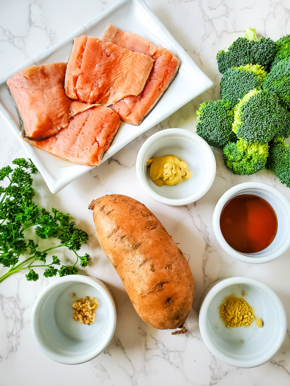 Williams' Maple-Glazed Salmon Sheet Pan