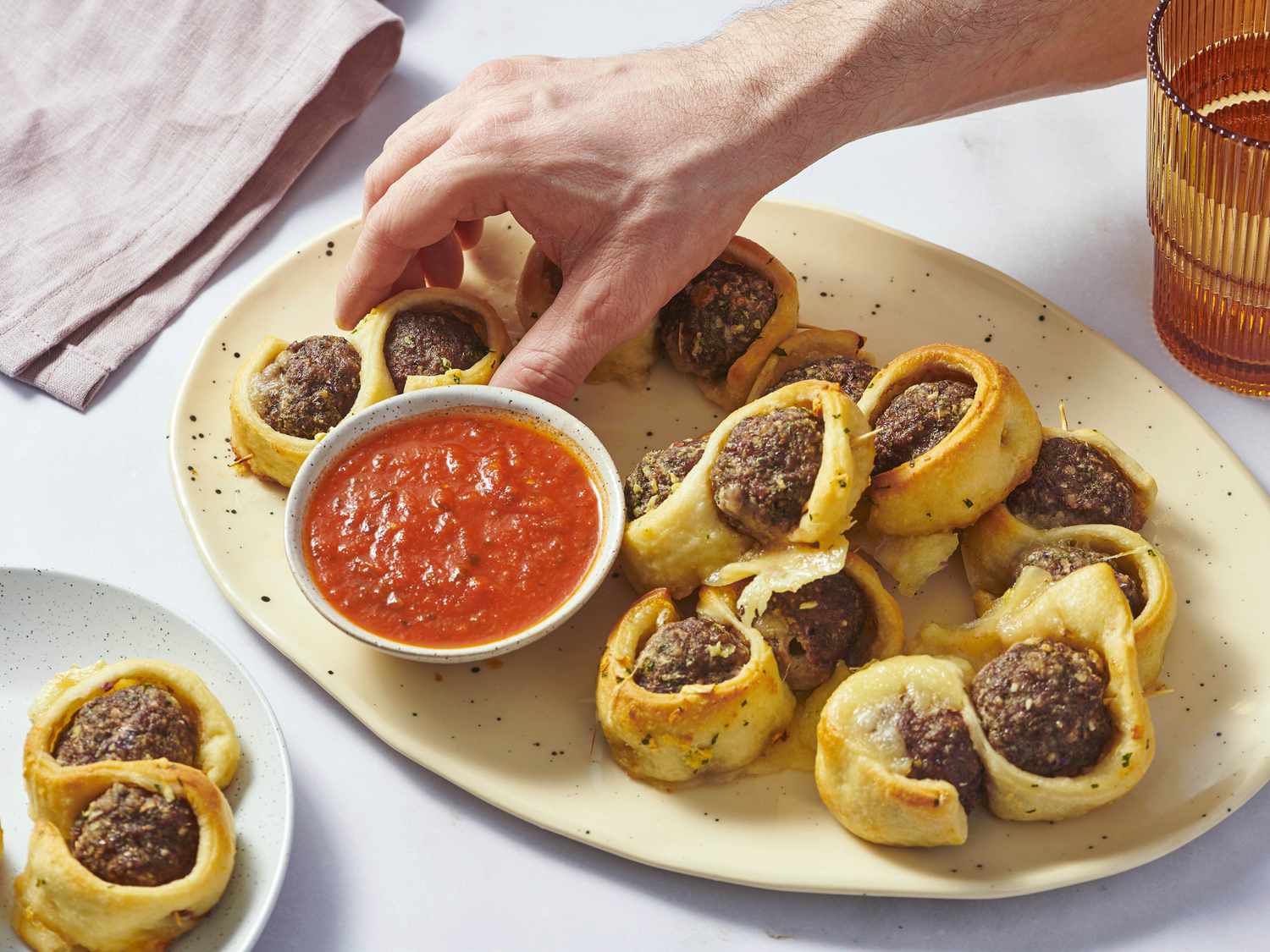 Band of Brothers Meatball Bites
