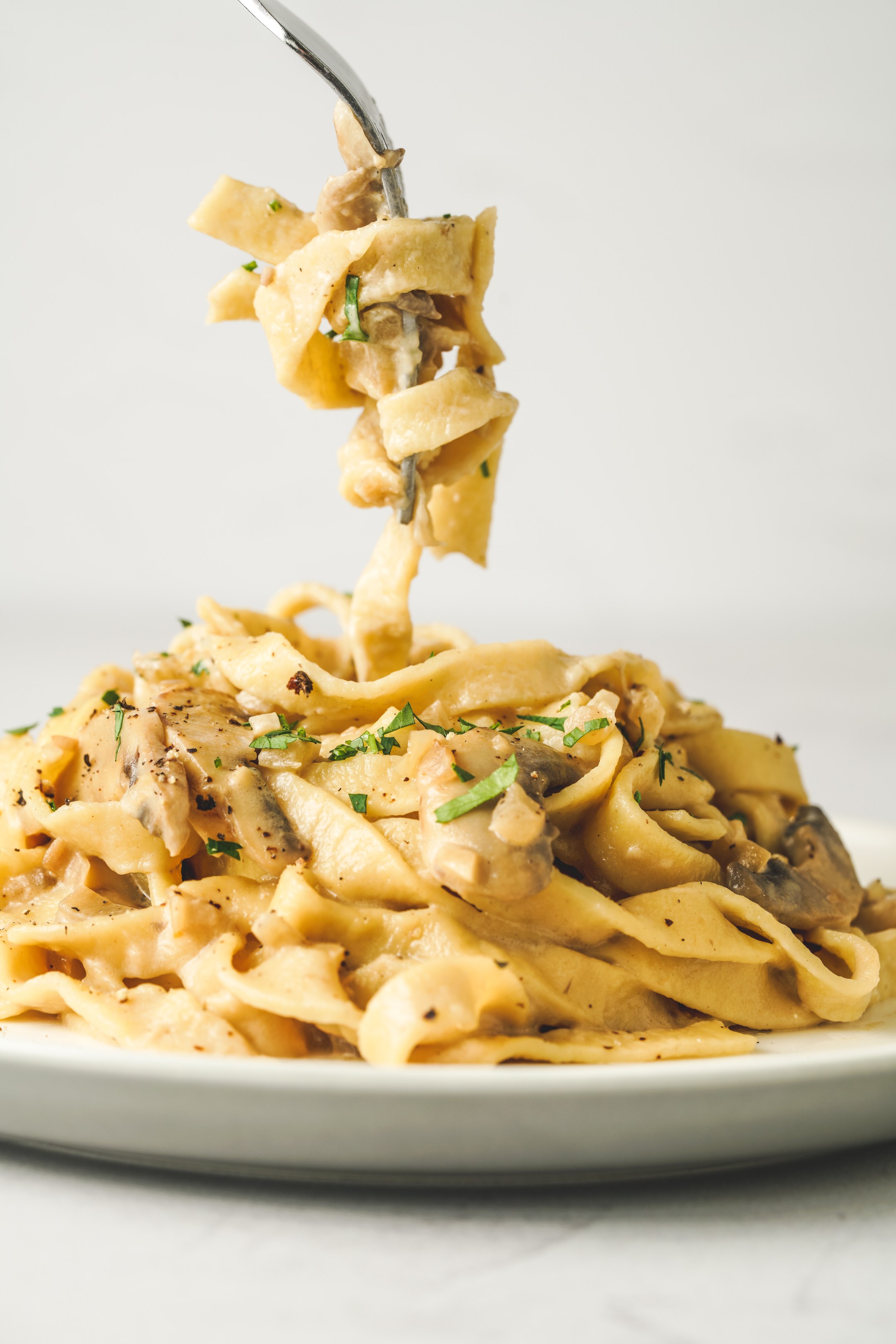 Creamy Sage & Mushroom Tagliatelle