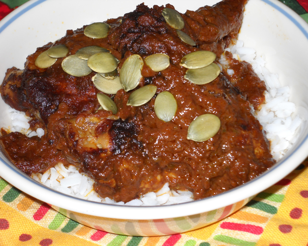 Best Chicken Mole with Toasted Almonds