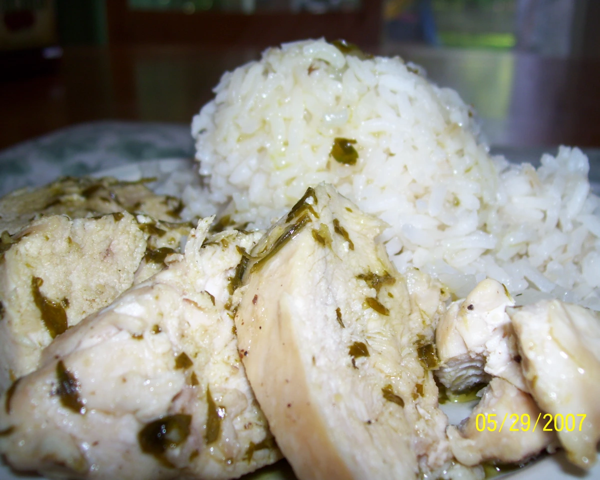 Estate-Grown Herb Chicken with Lemon-Dill Sauce