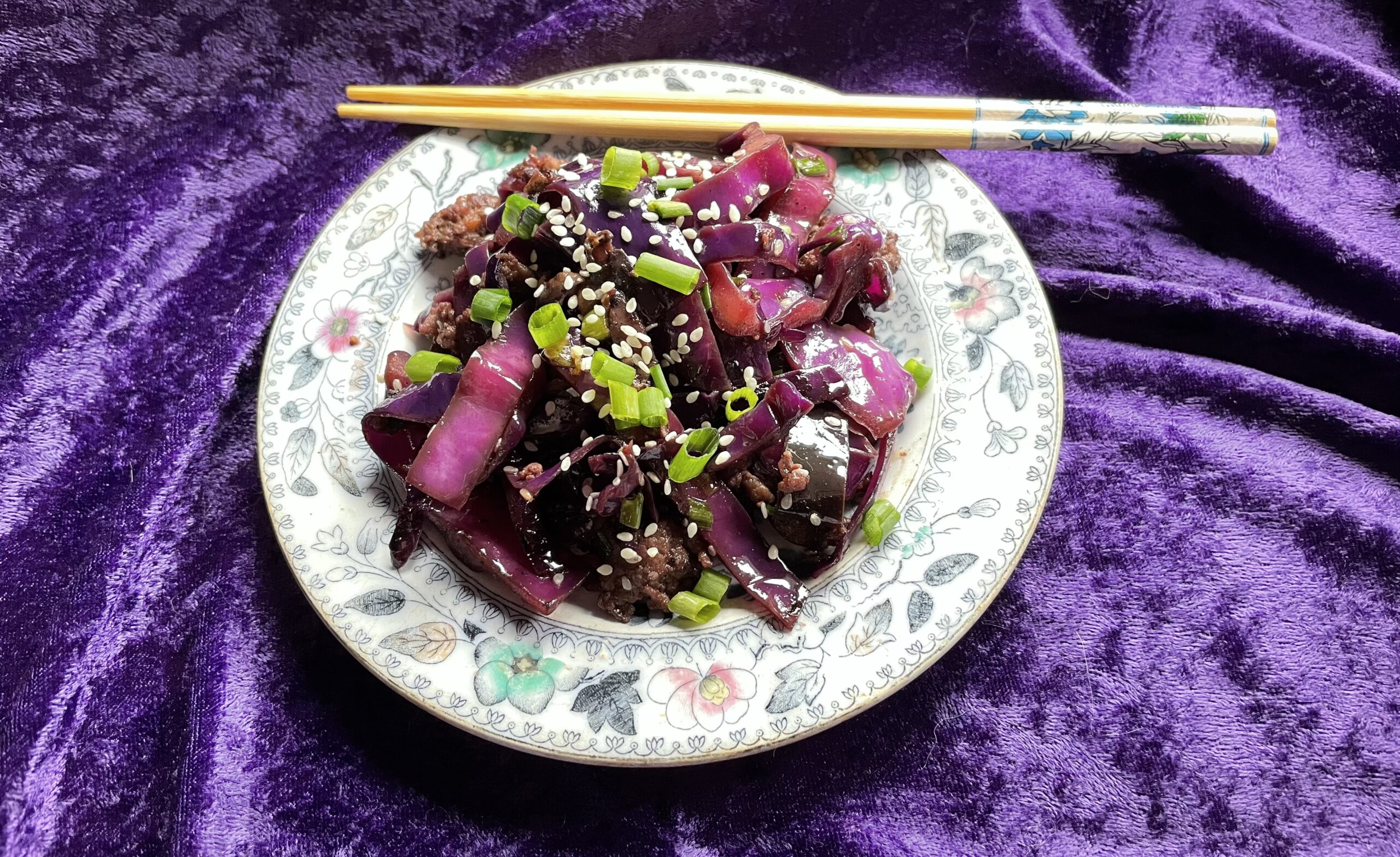 Spicy German Sausage and Cabbage Stir-fry