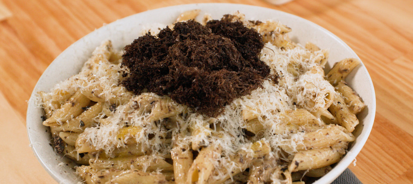 Velvety Truffle Mushroom Pasta