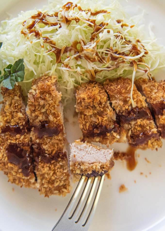 Crispy Authentic Tonkatsu with Miso Glaze