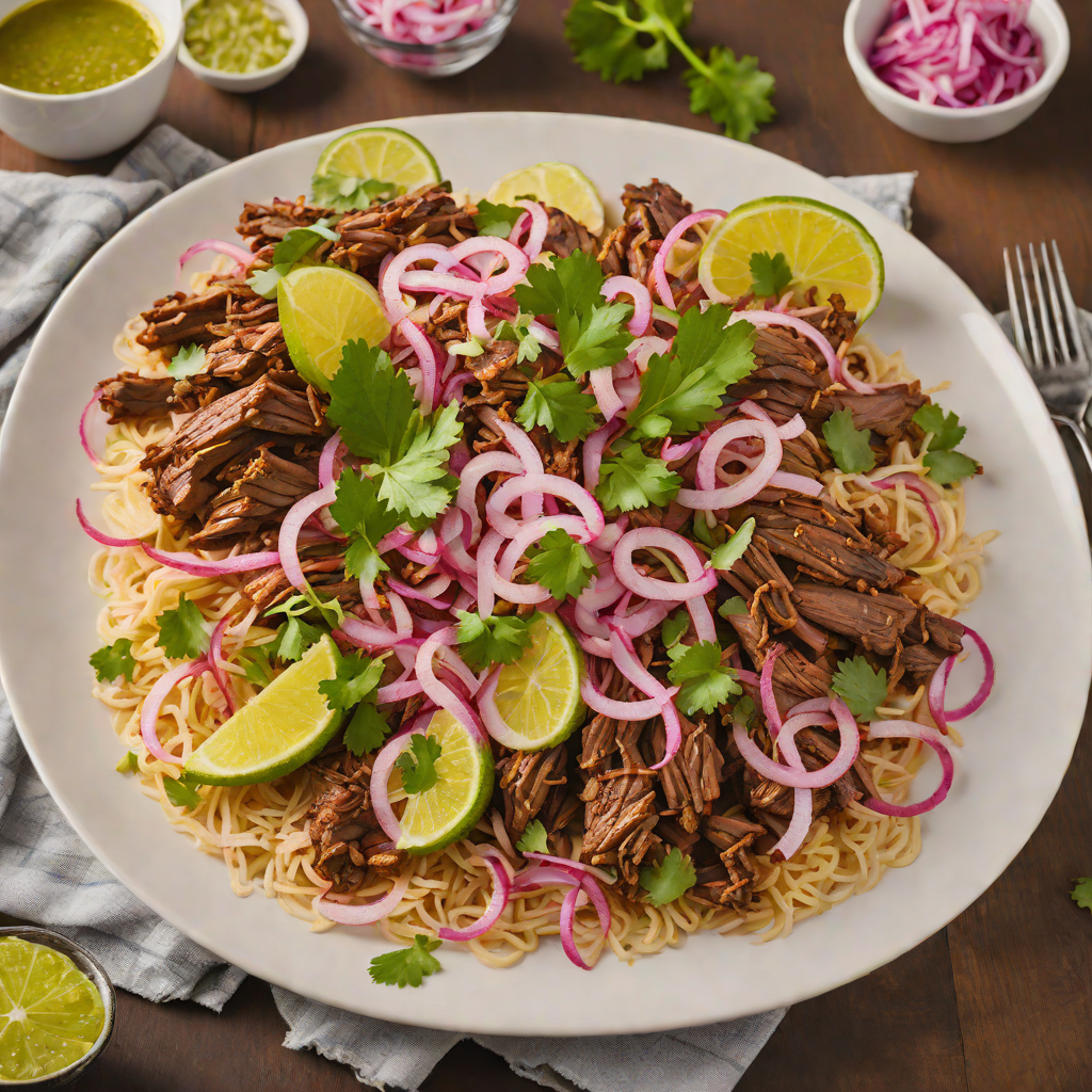 Best Beef Carnitas with Pickled Onions