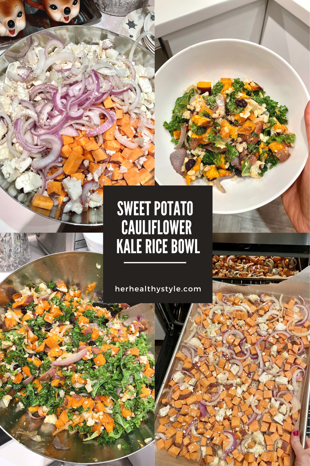 Day 30 Skin-Clarity Sweet Potato & Kale Bowl