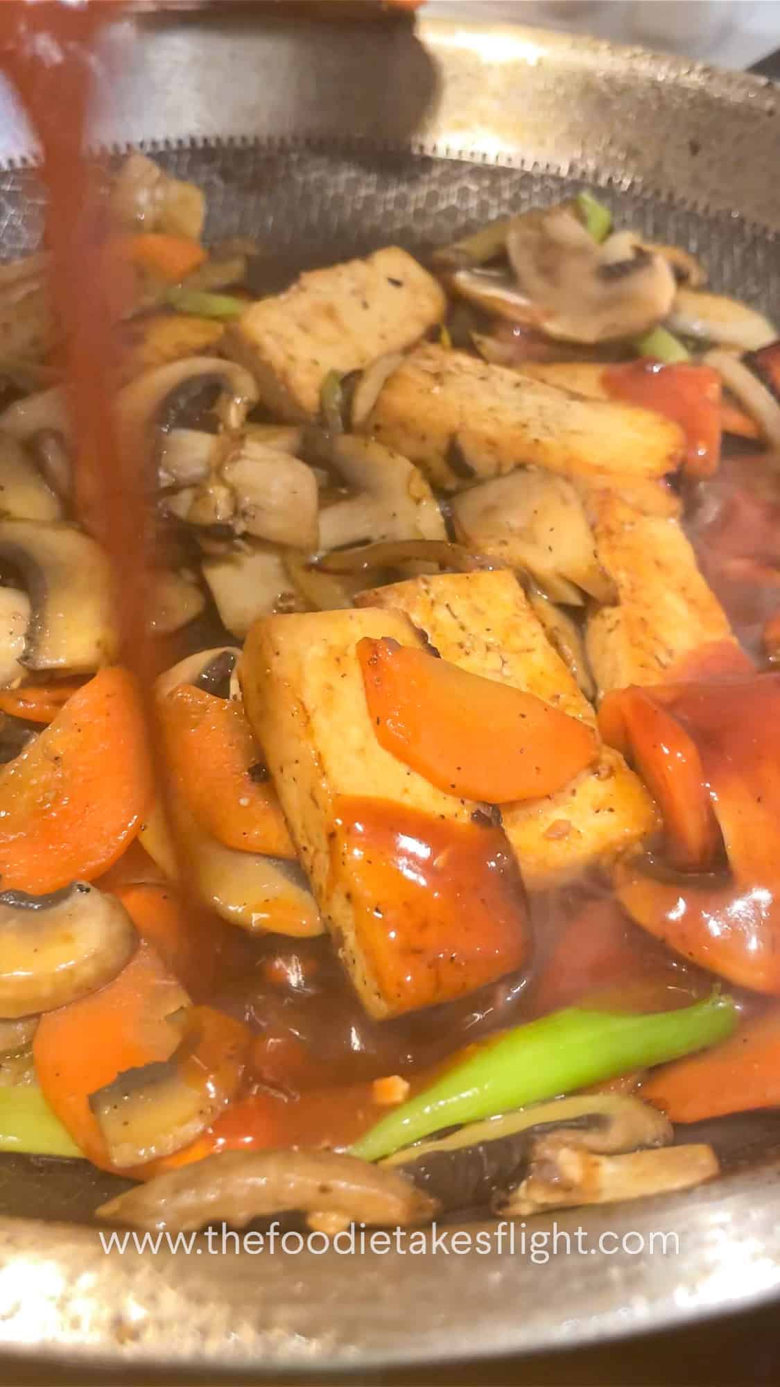 30-Minute Sizzling Tofu & Spring Vegetable Stir-Fry