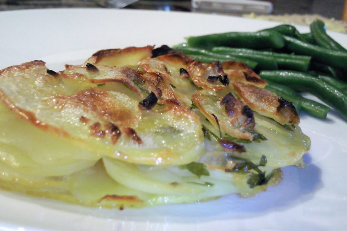 St. Anne's Chapel Herb & Potato Galette