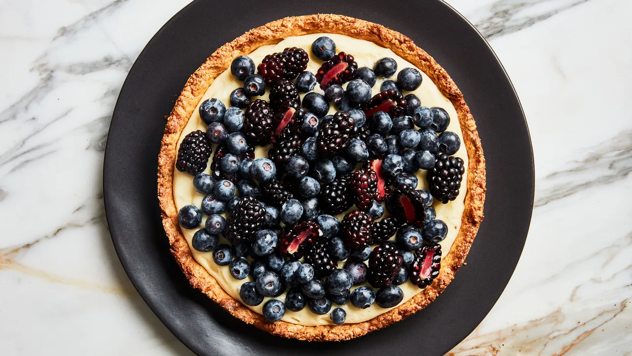 Haute Happenings Fruit Tart with Almond Crust