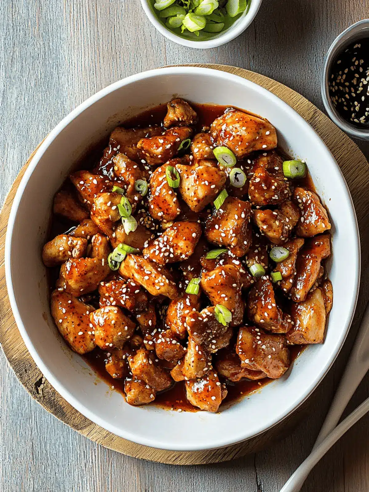 Cheesy Gochujang Chicken Stir-Fry
