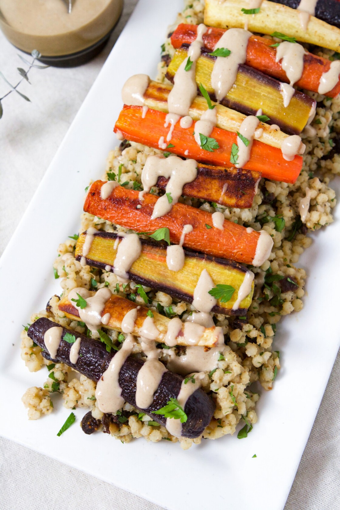 Vintage Grain Pilaf with Roasted Root Vegetables