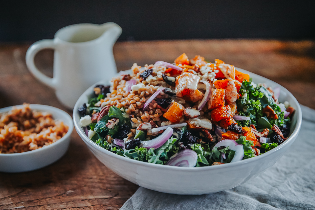 Pumpkin Seed & Kale Salad