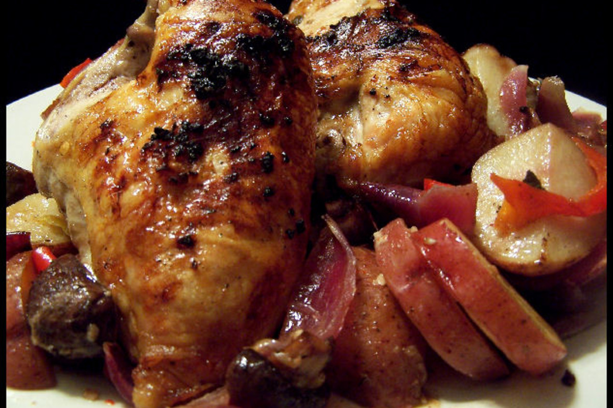 Authentic Greek Lemon-Herb Chicken with Proper Herb Ratio