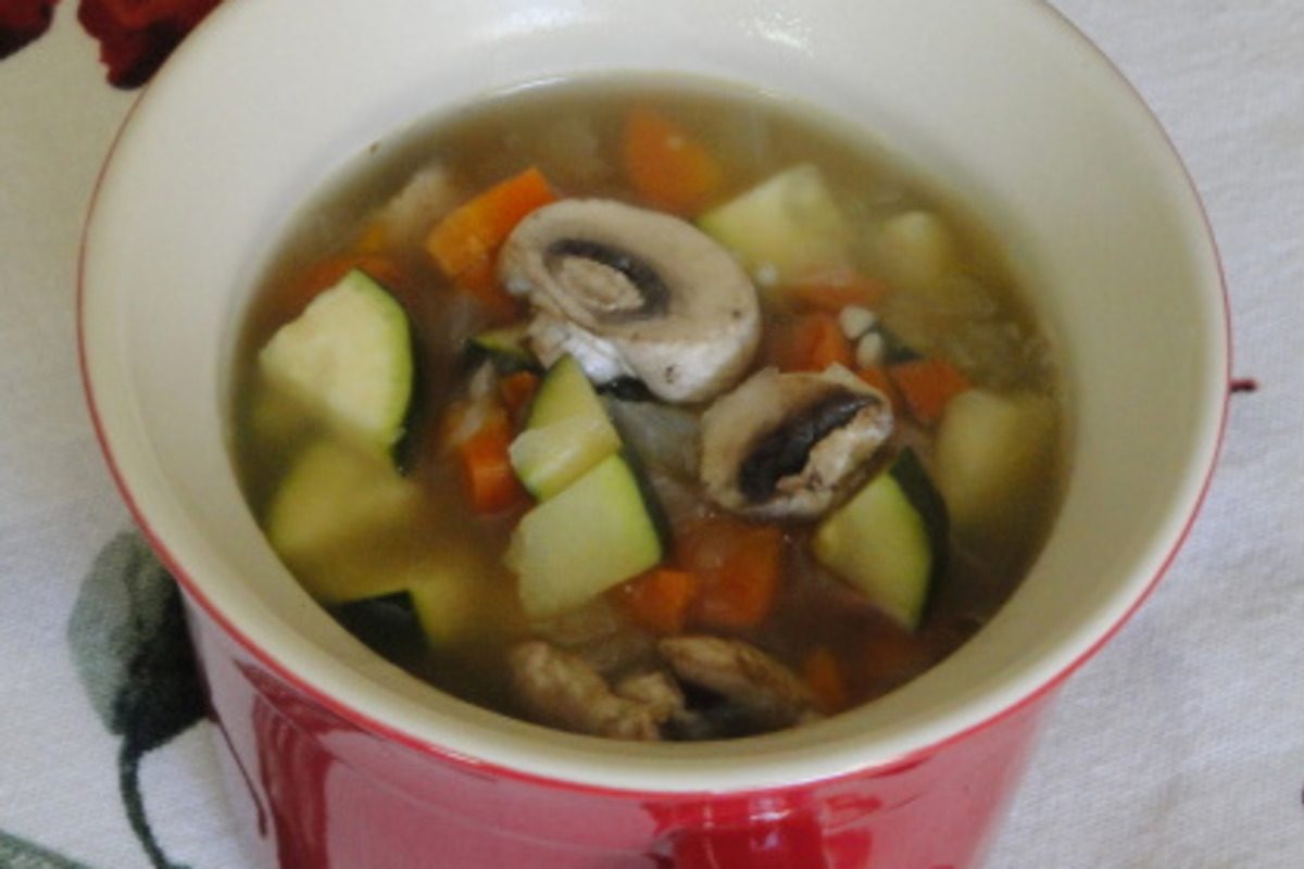 Column-First Vegetable Soup