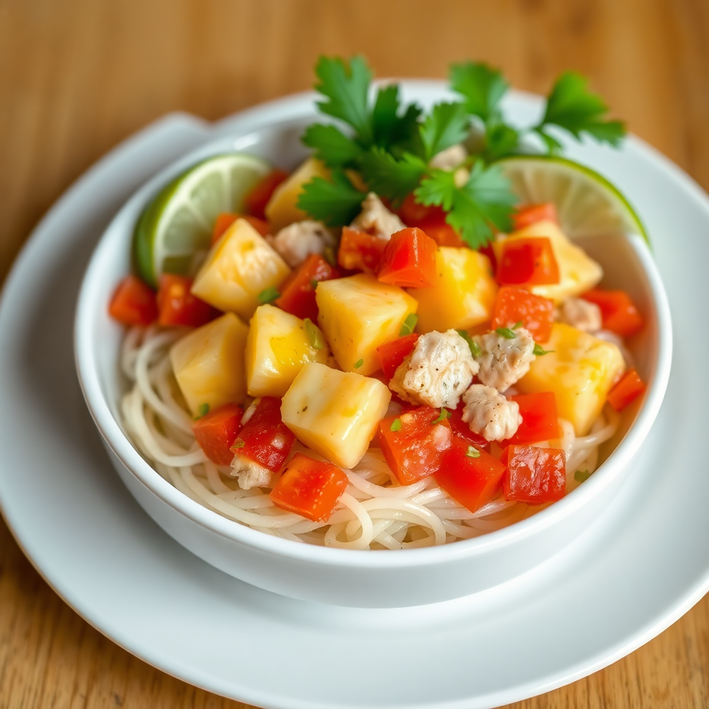 Luminous Tuna Noodle Bowl