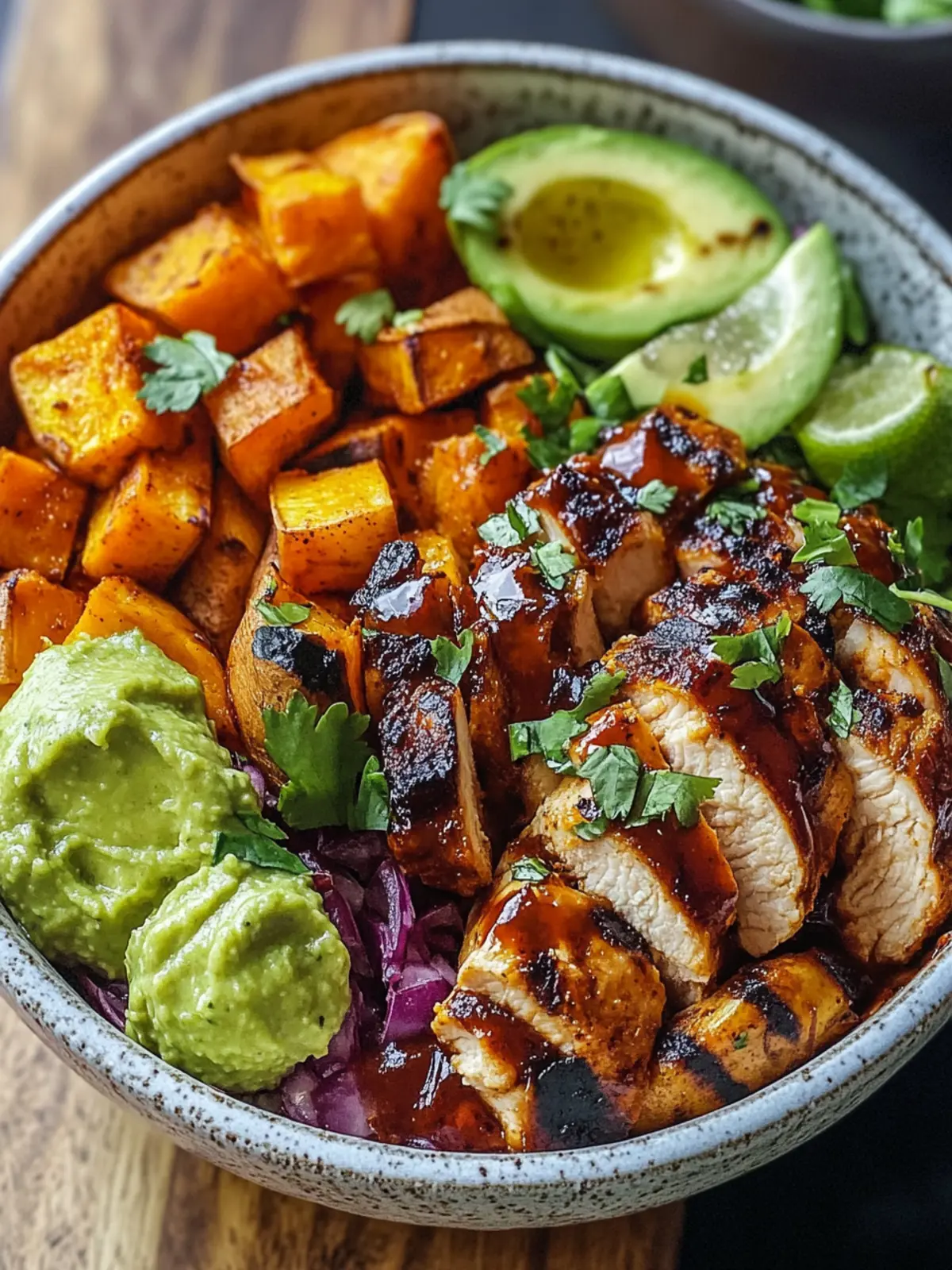 Energy-Boosting Sweet Potato & Chicken Bowl