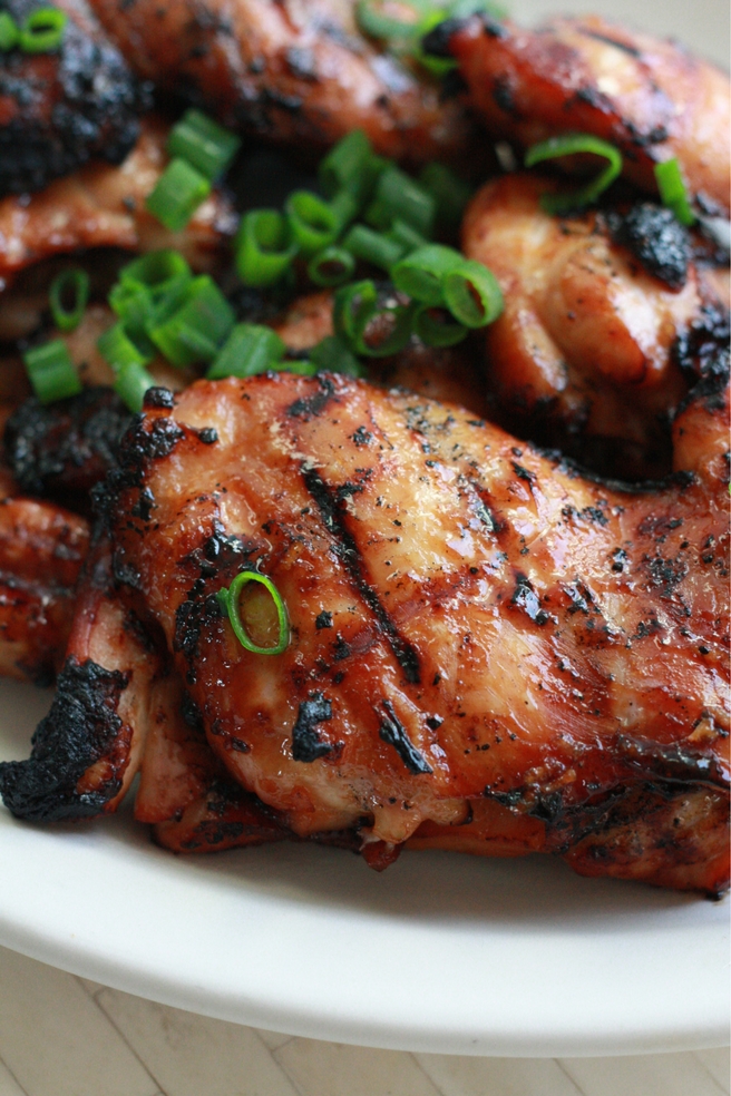 Hawaiian Island-Style Grilled Chicken with Pineapple-Hibiscus Glaze